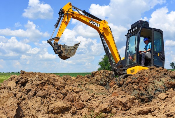 Las ventajas del trabajo de excavadora.