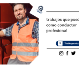Todos los buenos trabajos que puedes tener como conductor profesional
