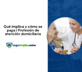 Qué implica y cómo se paga | Profesión de atención domiciliaria