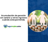 Acumulación de pensión con salario y otros ingresos: cuándo está permitida