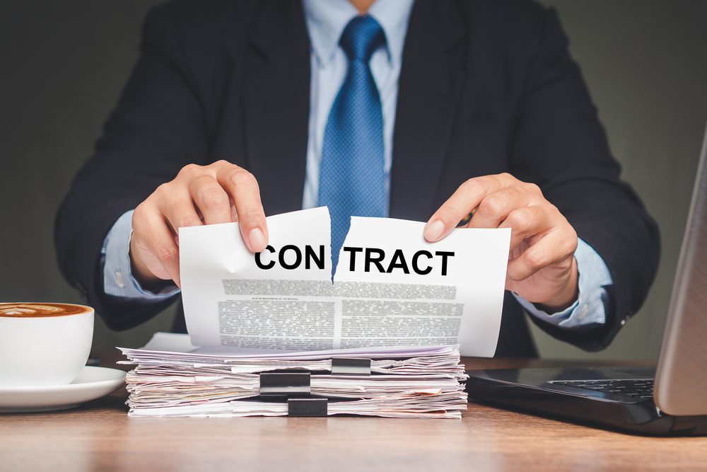 rescisión del contrato de trabajo